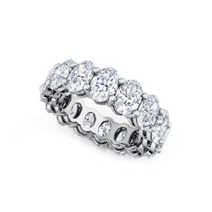 Oval Diamond Eternity Ring