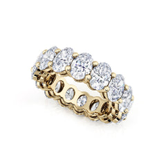 Oval Diamond Eternity Ring