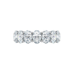 Oval Diamond Eternity Ring