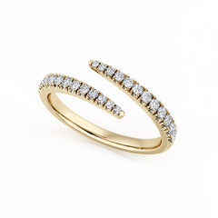 Diamond Cuff Ring